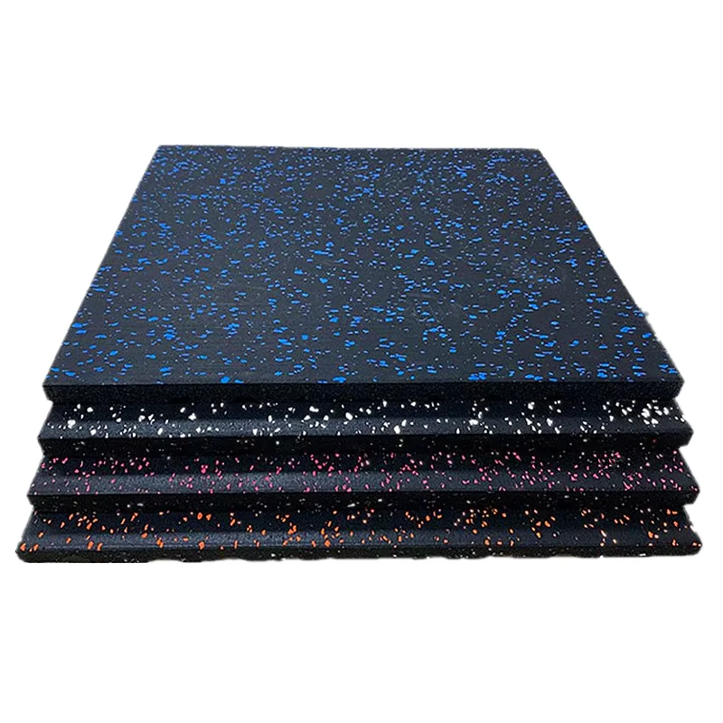 Environmentally Friendly Anti Slip Waterproof EPDM Rubber Floor Mats Fire Resistant for Kitchen School Warehouse Use Click Lock