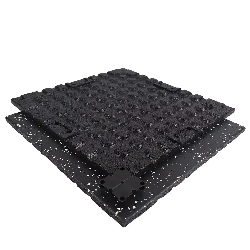 Environmentally Friendly Rubber Garage Floor Mat Protective Flooring with Shock Mitigating Features Rubber Floor for Garage