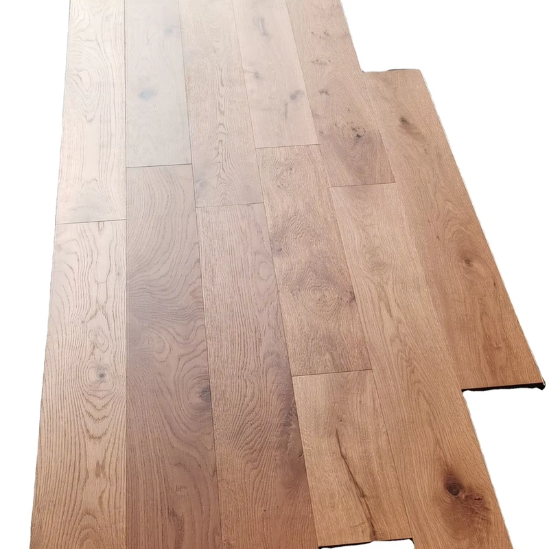European Oak 12mm Waterproof Engineered Wood Flooring with Brushed Technics