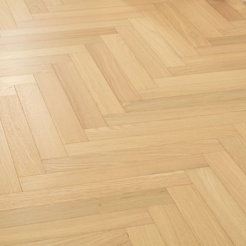 European Oak Indoor Hardwood Flooring Smooth Matte White Oak Variety Styles Click for Outdoor Basement Kitchen Villa Made Birch