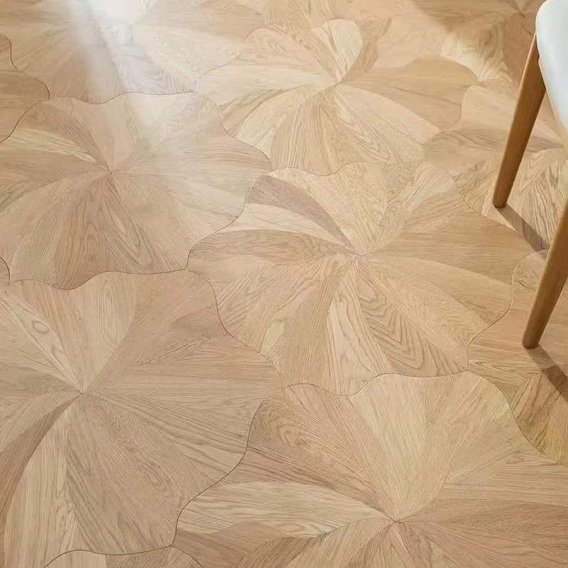 European Oak Versailles Parquet Engineered Wood Flooring Multilayer Decorative Hardwood Interior Luxury Design
