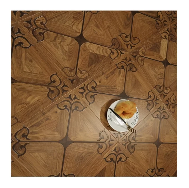 European Style Customized 12mm Thickness Engineered Flooring Parquet Wooden Flooring