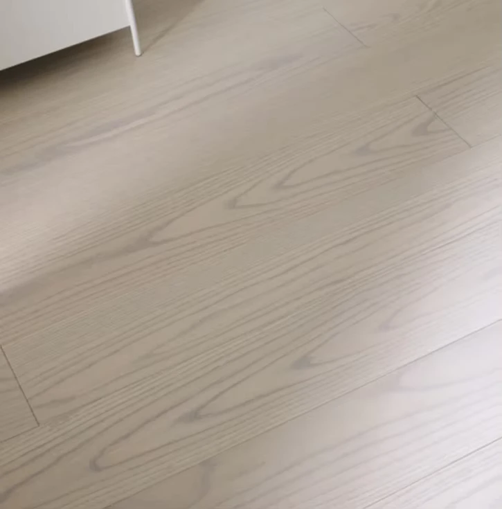European White Oak Solid Wide Planks Wooden Engineered Hardwood Tongue and Groove Indoor Decoration Flooring