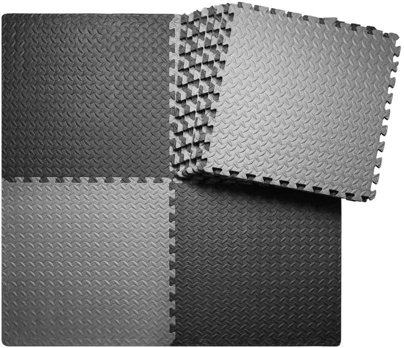 Exercise Puzzle Yoga Tile Matt Exercise Mat EVA Foam Inter Locking Tiles MMA Exercise Gymnastic Home Gym Protective Flooring