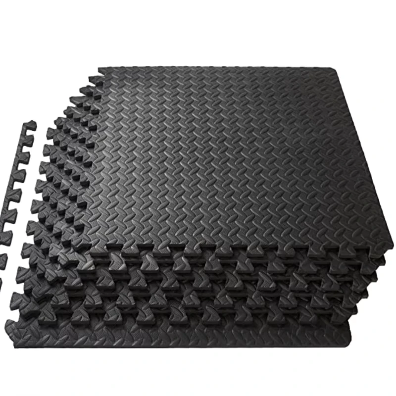Extra Thick Puzzle Sports Fitness Yoga Mat EVA Foam Stitching Tile Protective Floor Plus Mat Workout Home Gym Equipment Mat