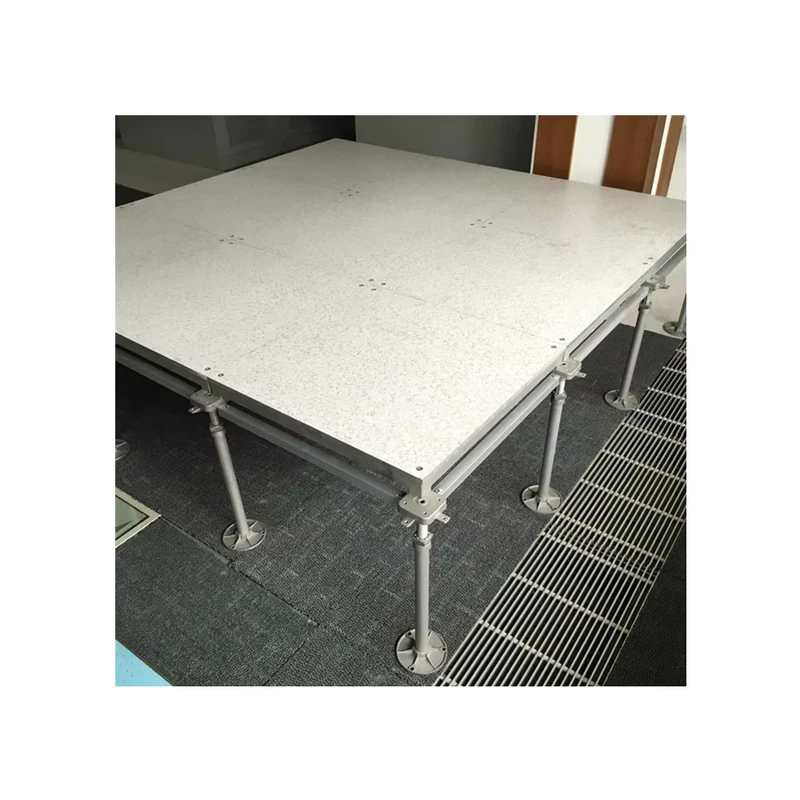 FS1000 FS1250 Aluminum Raised Access Floor Panels Replacement Conductive Vinyl Tile ESD Floor Surface Anti Static Light Gloss