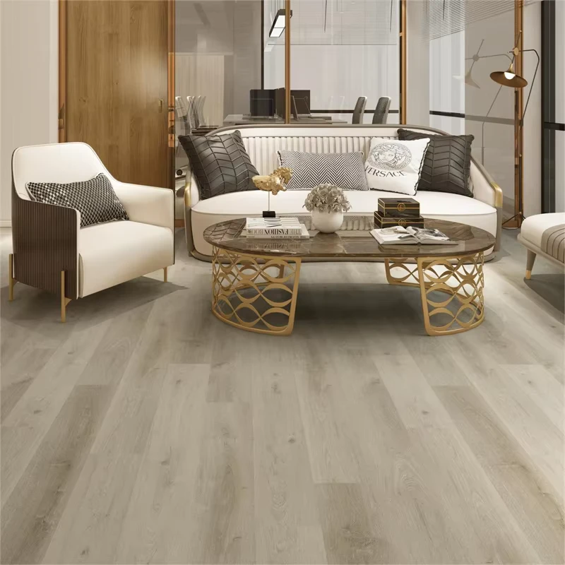 Factory Custom Luxury Plastic Composite 5mm SPC Click Vinyl Floor OEM ODM Luxury PVC Laminate Engineered Flooring