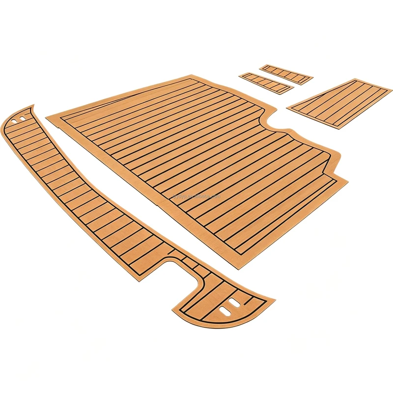 Factory Custom UV Resistant Marine Deck EVA Foam Sea Deck Boat Flooring Set for Yacht Floor Decking