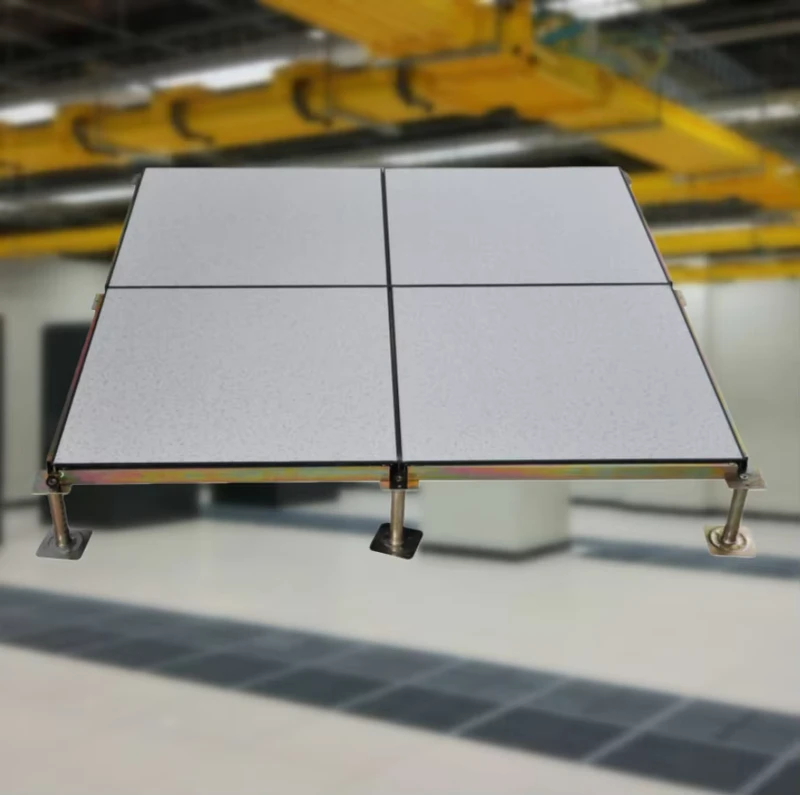 Factory Customize 600×600 Antistatic Raised Access Network Floor Steel Raised Floor Price ESD Floor Tile