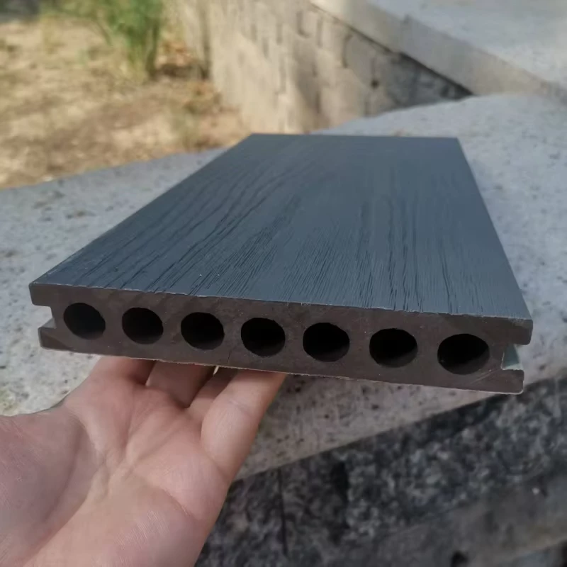 Factory Direct Extruded Waterproof Outdoor WPC Flooring Wood Plastic Composite Decking