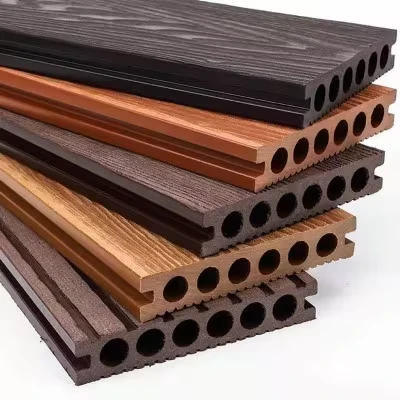 Factory Direct Extruded Wood Plastic Composite Decking Outdoor WPC Decking