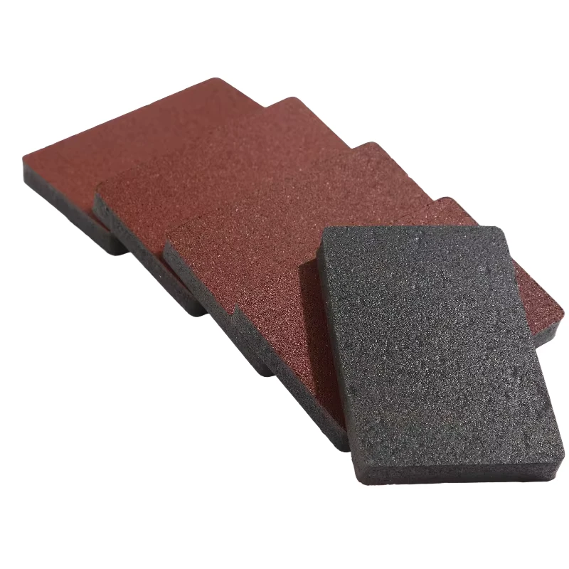 Factory Direct High Density EPDM SBR Anti Slip Anti Static Eco Friendly Washable Outdoor Rubber Floor Tiles Non Toxic Protection