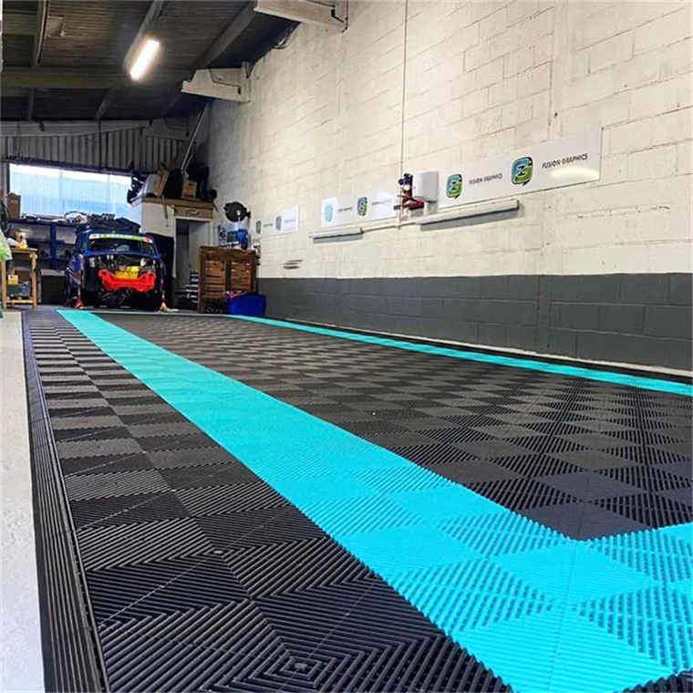 Factory Direct Modern Interlocking Garage Floor Tiles Eco Friendly Waterproof Wear Resistant PP Protective Flooring for Basement