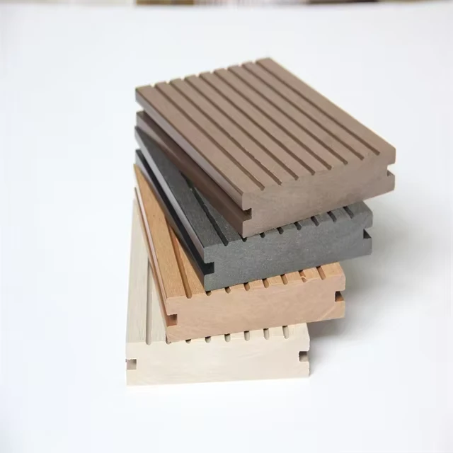 Factory Direct Modern Smooth Waterproof Slip resistant Modular Outdoor WPC Decking for Gardens and Patios