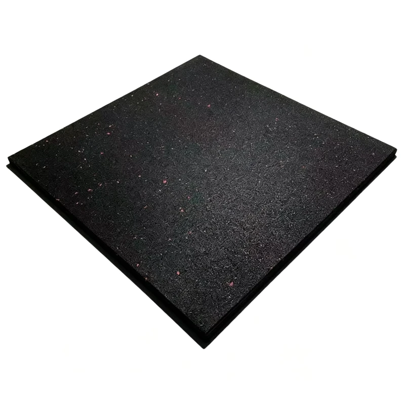 Factory Direct Rubber Floor for Gym with Recycled Granulated Rubber Rubber Gym Floor Mats of Indoor Fitness Training Centers
