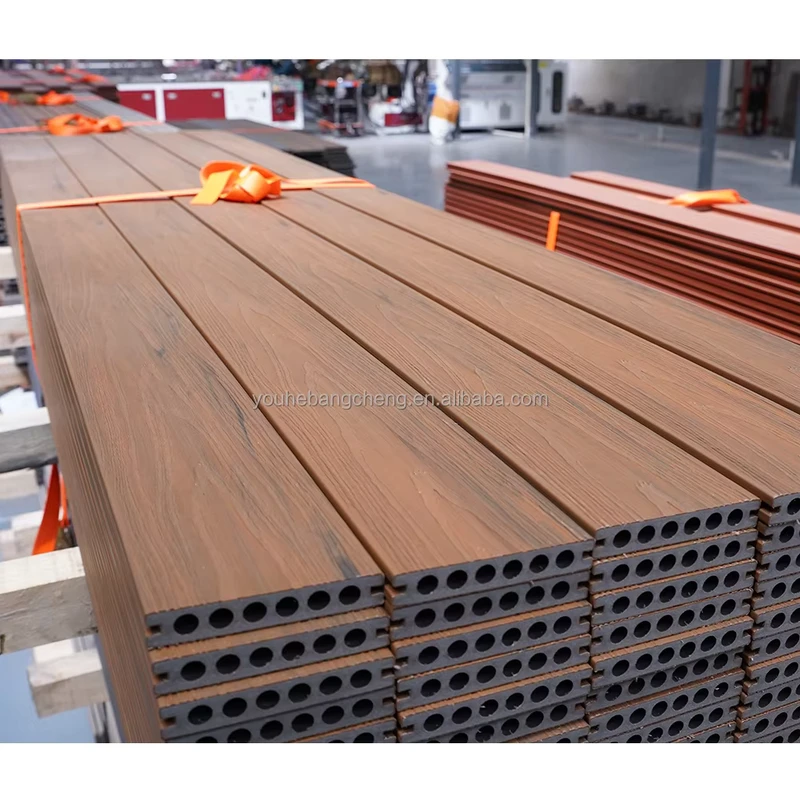 Factory Direct Sale Wood Plastic Composite Deck Boards Texture Flooring Artificial Hardwood WPC Decking Floor