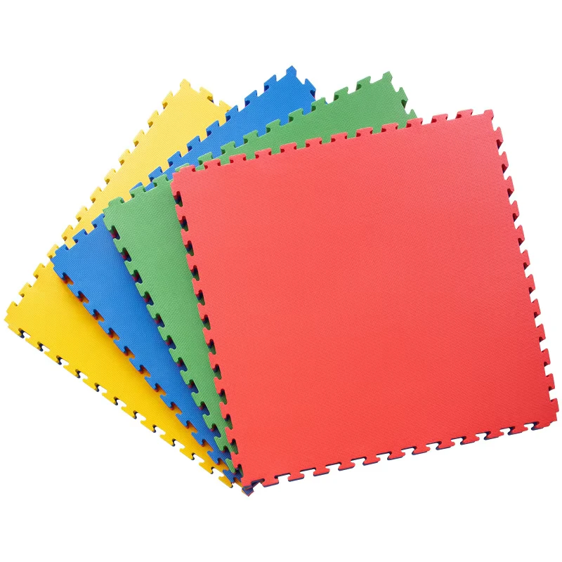 Factory Direct Sales OEM Brand EVA Foam Floor Mat 2.0cm Thick Shock Absorbing Customizable Taekwondo Practice Classroom Mat