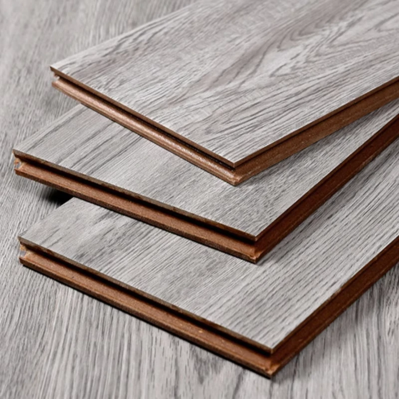 Factory HDF AC5 8mm 10mm 12mm Thickness Modern Smooth Click Eco Forest Laminate Flooring for Living Room Home Decoration