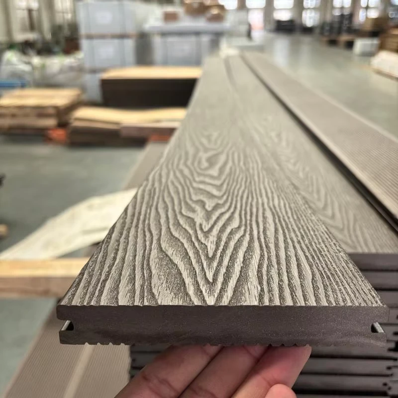 Factory Modern Moisture proof Waterproof GR Surface Customized Outdoor WPC Decking