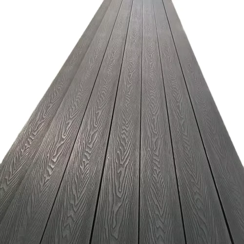 Factory Price 3D Embossed WPC Decking Flooring Eco friendly Wood Plastic Composite Decking