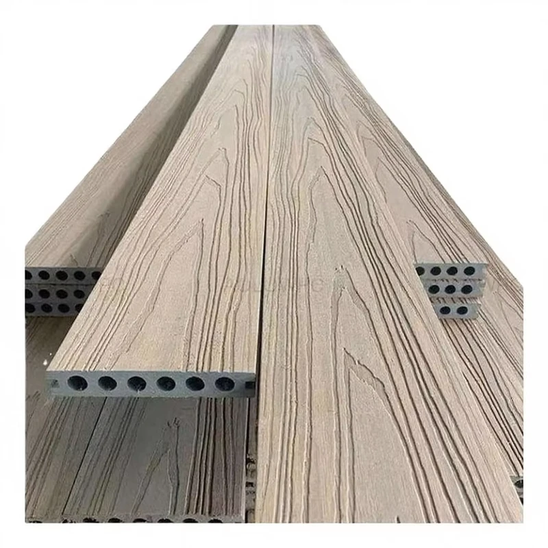 Factory Price WPC Decking Outdoor Garden Interlocking Waterproof Textured Surface Flooring