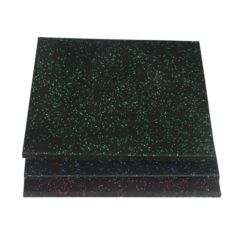 Factory Rubber Floor Mat Anti Slip Indoor Durable Floor Mat Fitness Equipment Protective Flooring Mats for Gym Use