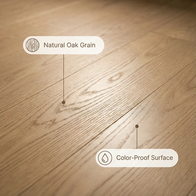 Factory Solid Oak Hardwood Flooring Non Slip Multi Layer Custom Thickness for Global Building Material Exterior