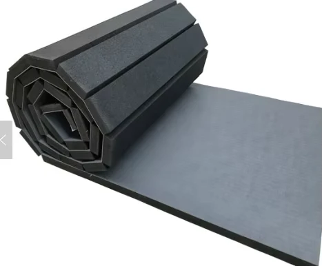 Factory Supply Carpet Bonded Foam Mat Flooring with 3.5-5cm Thickness Mat Tap Connection for Gymnastics Cheerleading Training
