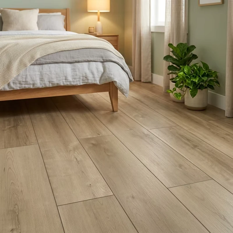 Factory Supply Laminate Flooring 8-12mm AC4 Waterproof Modern Design for Living Room & Kitchen