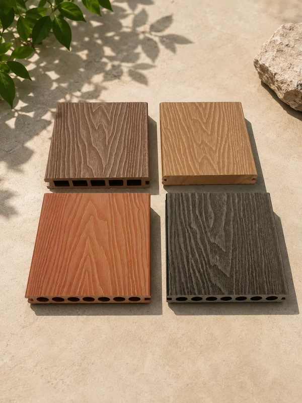 Factory Supply Modern 3D Embossing WPC Deck Waterproof Anti-slip Wood Plastic Composite Outdoor Decking Flooring