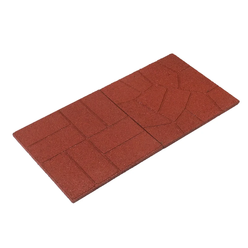 Factory Supply Outdoor Sports Tracks & Anti Slip Protective Floor Mats Non Slip Community Rubber Flooring