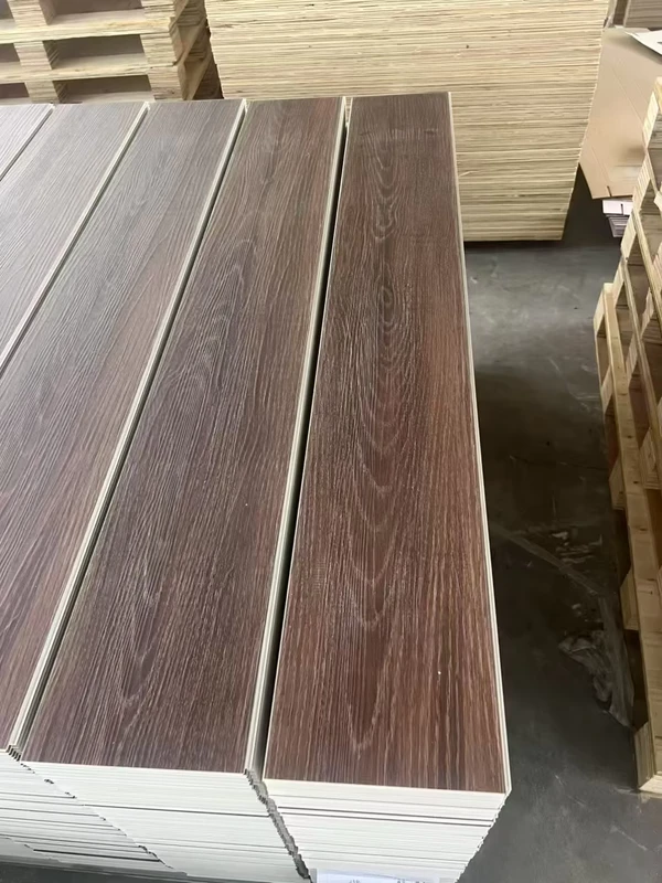 Factory Supply PVC Vinyl SPC Flooring Waterproof Interior Click install for Indoor Office Use 4mm 6mm Thickness Options