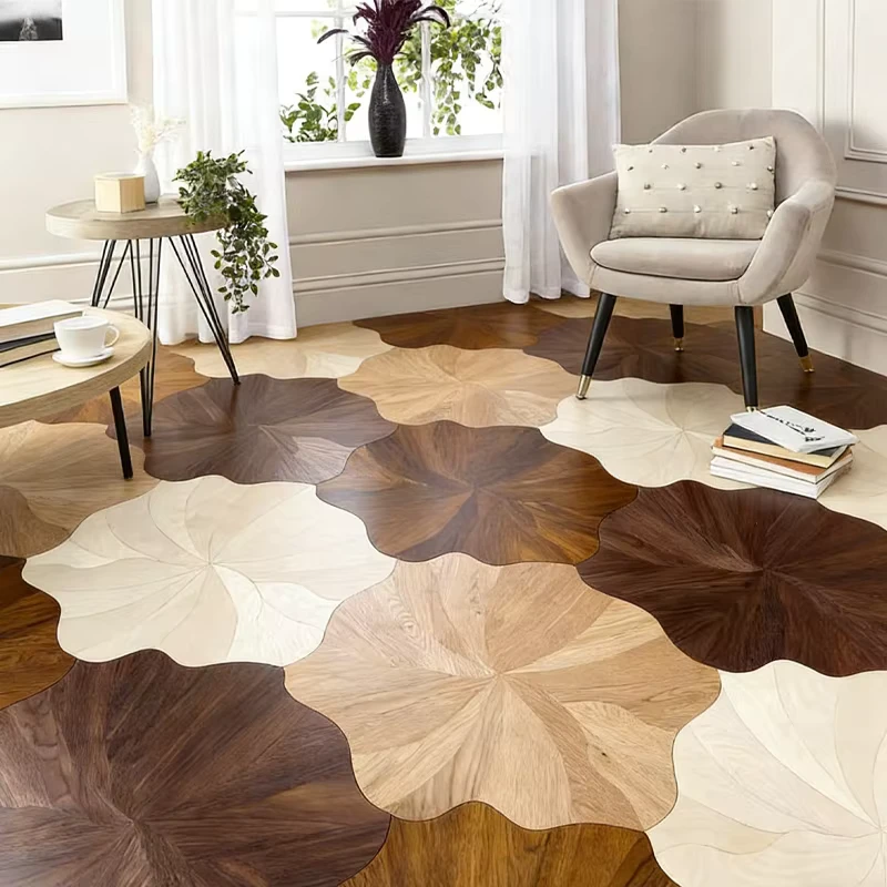Factory Supply Solid Hardwood Flooring 3 Layer Wood Flooring White Oak Engineered Flooring