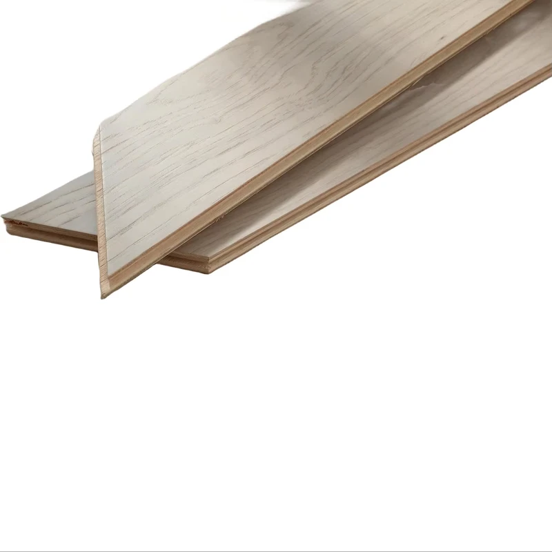 Factory Supply White Oak Engineered Hardwood Flooring 3 Layer Wood Flooring for Modern Living Room