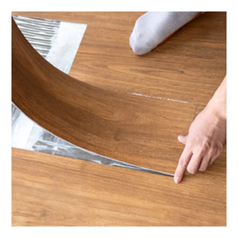Factory Wholesale Price Waterproof Loose Lay Dry Back Self Adhesive Vinyl Floor Piso Vinilico Pvc Flooring