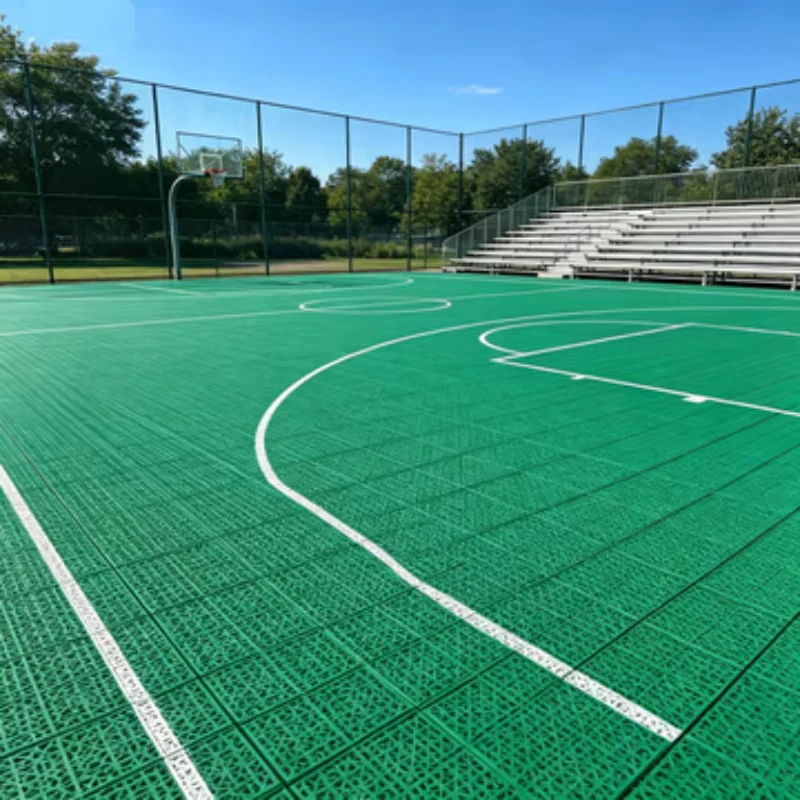 Fast Delivery Interlocking Sports Floor Tiles Sample Easy Clean for School Outdoor Sports Ground Bulk Purchase