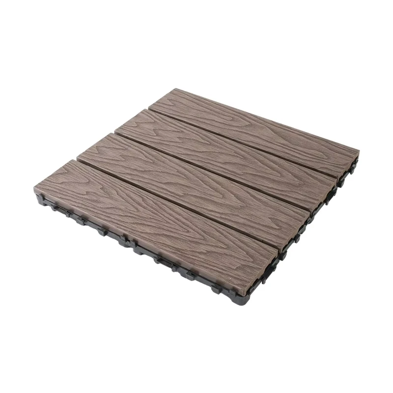 First Generation Contemporary Waterproof Wood Plastic Composite Decking Smooth Surface for Garden Outdoor Flooring Solutions