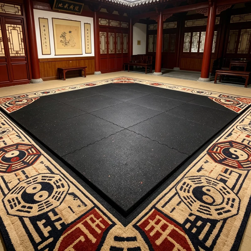 Fitness Floor Rubber with Anti shock Epdm Rubber Flooring for Ordinary Indoor Commercial Fitness Gym Locations