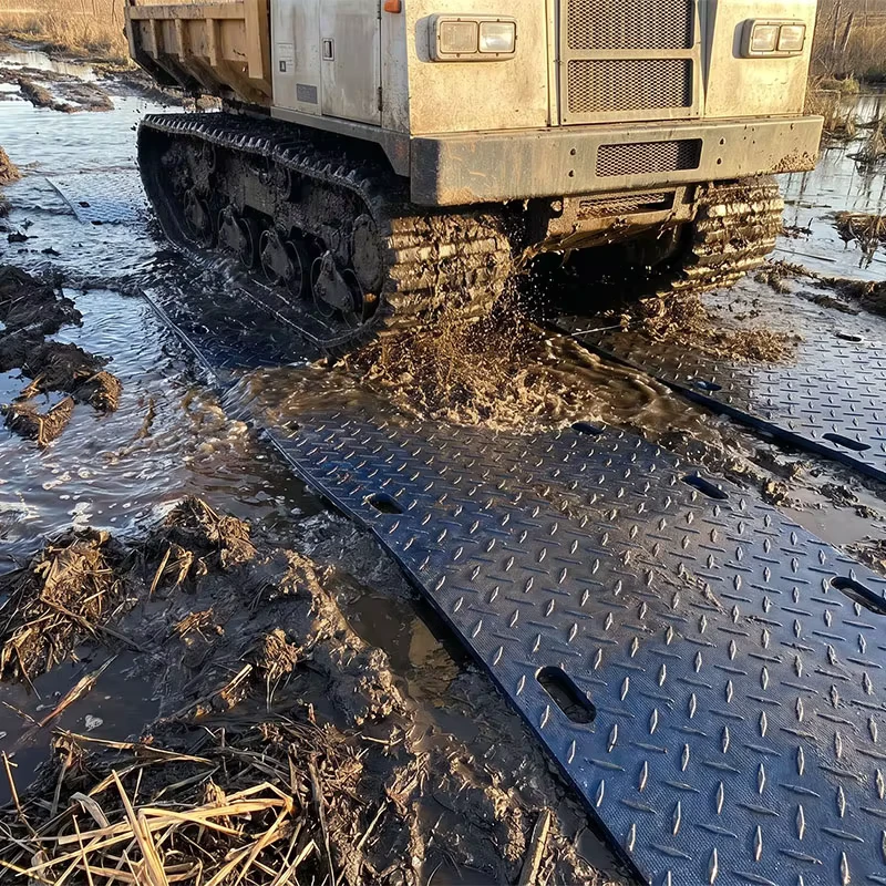 Floor Protection Mat Construction Mats HDPE Plastic Ground Protection Mat