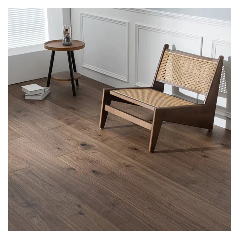 Flooring 3/4 Inch Thick Multilayer Solid Wood Composite Oak Floor Rustic Engineered Wood Flooring
