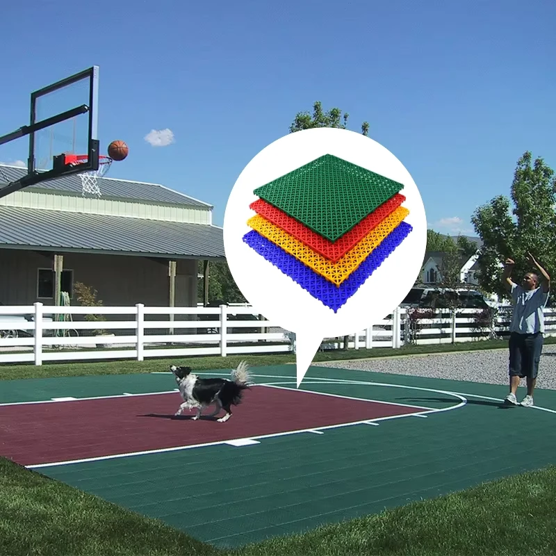 Flooring Sport Court Tile Basketball Floor