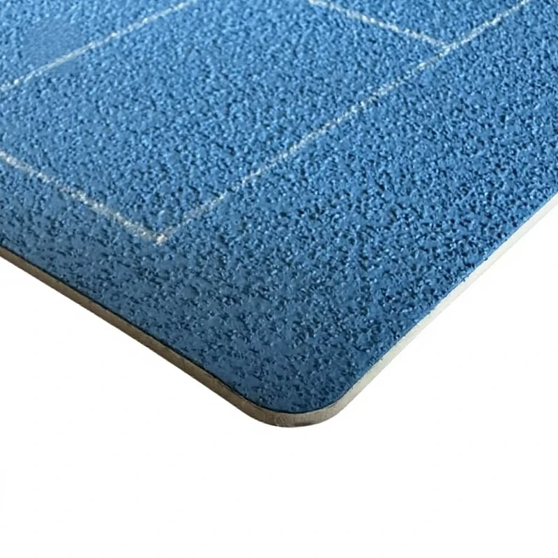 Full Size 60x30ft Acrylic Coated PVC Pickleball Court Flooring 3mm Thick Tournament Ready