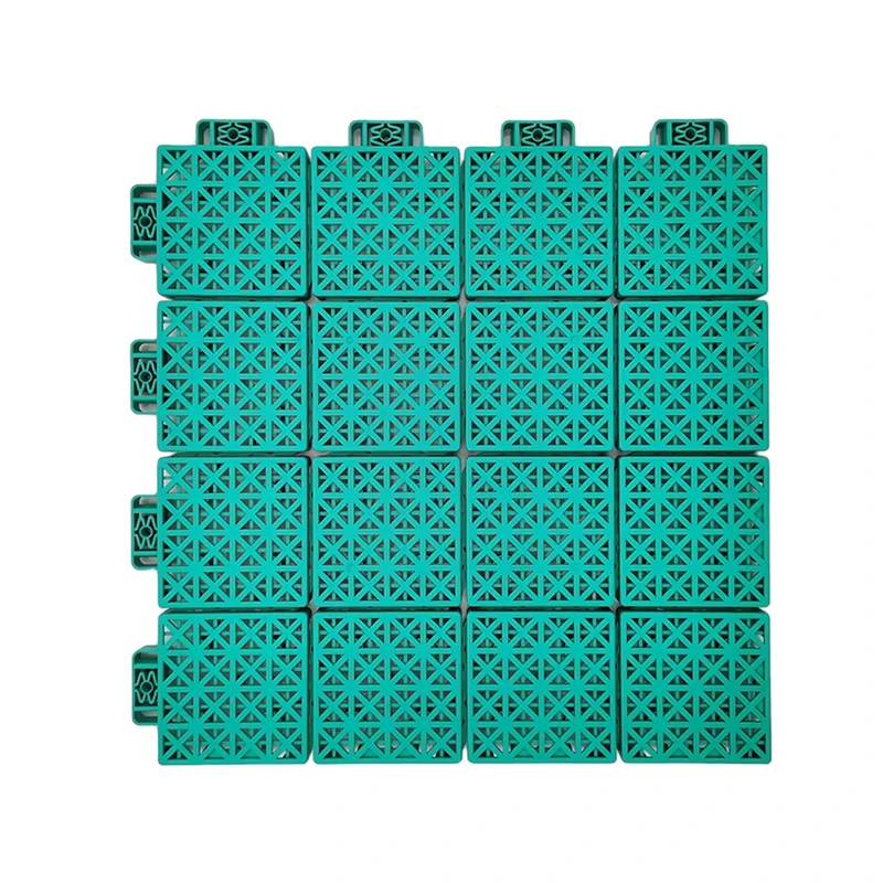 Garage Built up Floor Tiles Waterproof PP Plastic Flooring