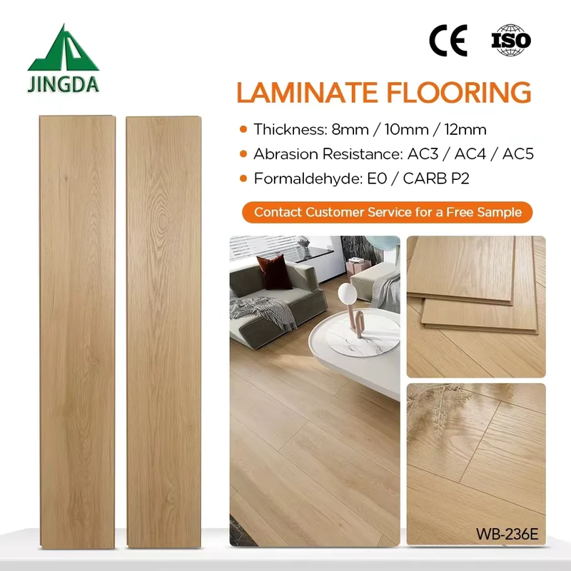 German Technology EIR Embossed U Groove E0 Grade Parquet Flooring for Hotel Project Supplier