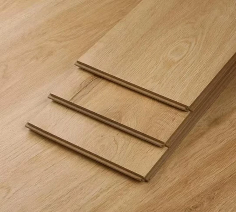 German Technology HDF Bamboo Laminated High Gloss Click Floor Board AC4 Wear Resistant Living Room Waterproof Modern