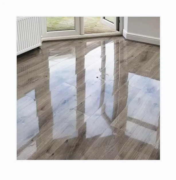 Gloss PVC Laminate Flooring Wood Laminate Floor