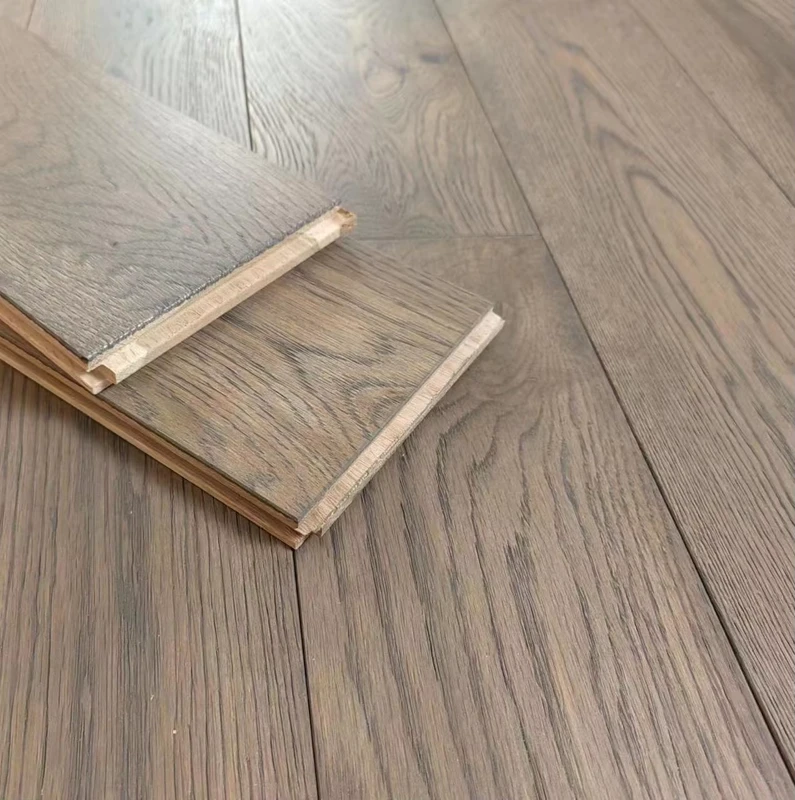 Gray Oak Engineered Wood Flooring Modern Office Wood Floor Timber Flooring