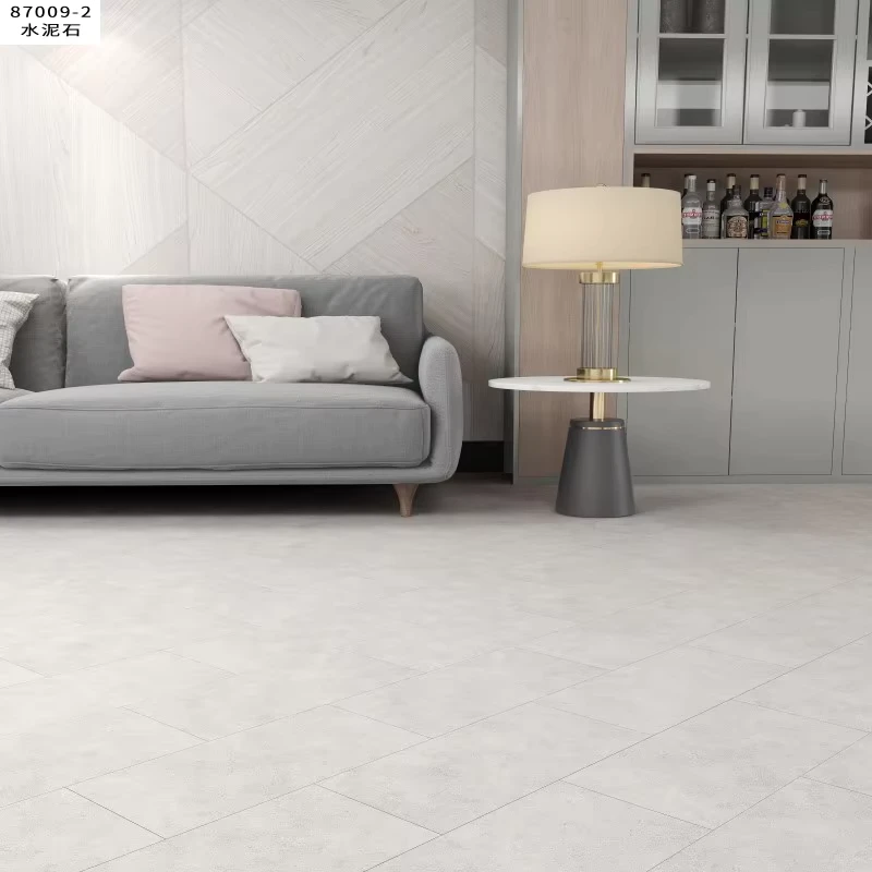 Grey Marble SPC Flooring Anti Static Noise Reduction Waterproof for Apartment Retail Decoration
