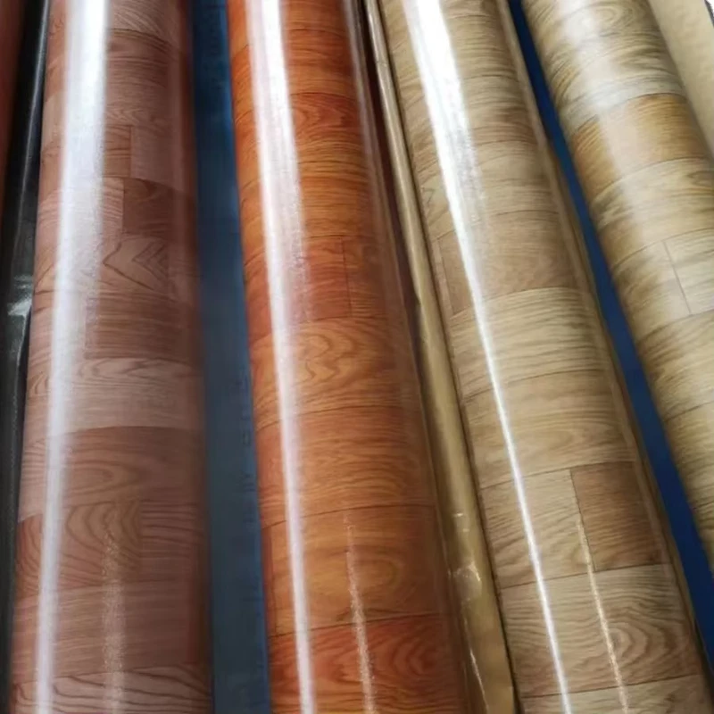 Grey PVC Vinyl Flooring Roll Anti Slip Linoleum Carpet for Hospital Bus Commercial Public Areas