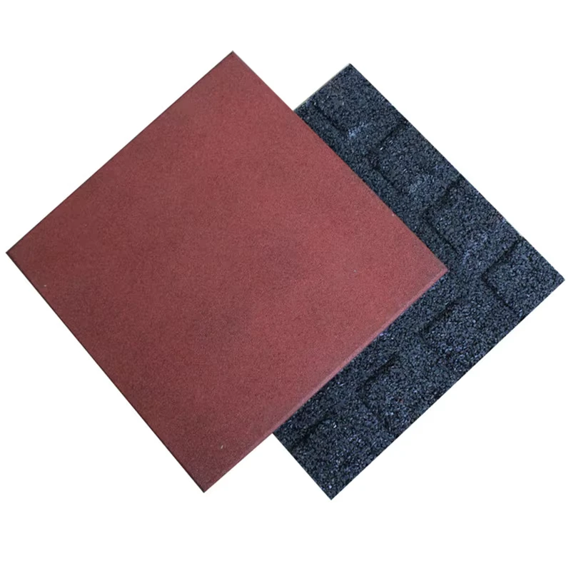 Gym Barbell Safety Protective Rubber Floor Mat Non Slip Cushioning Factory